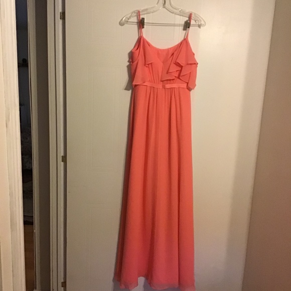 Coral formal dress - Picture 1 of 2